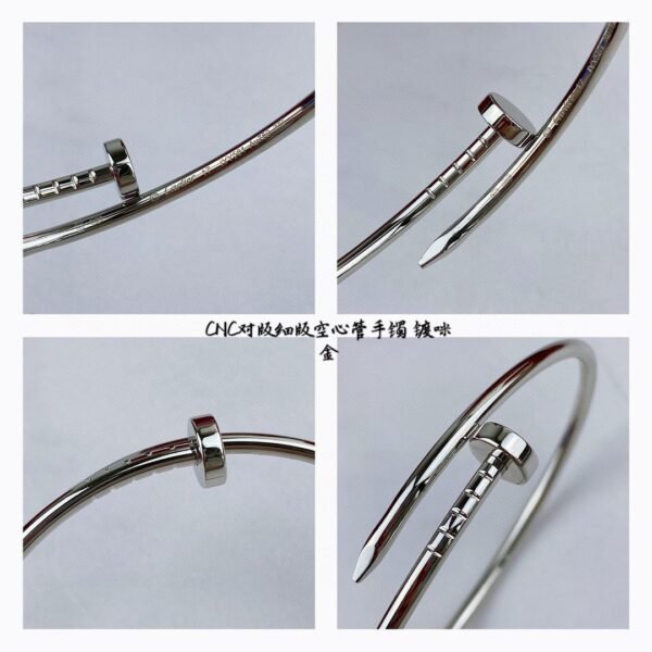 Cartier nail bracelet without diamond style advanced version