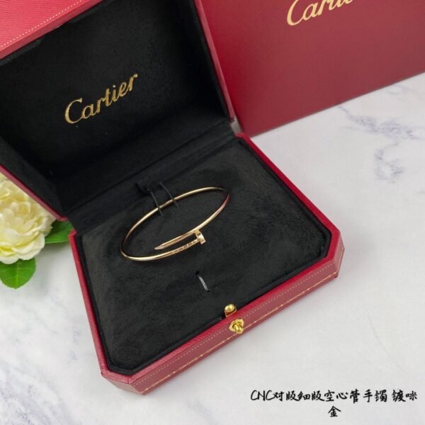 Cartier nail bracelet without diamond style advanced version
