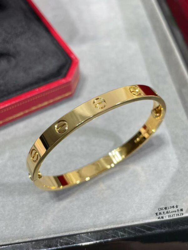 Cartier bracelet high-end double opening model available in sizes 16-21