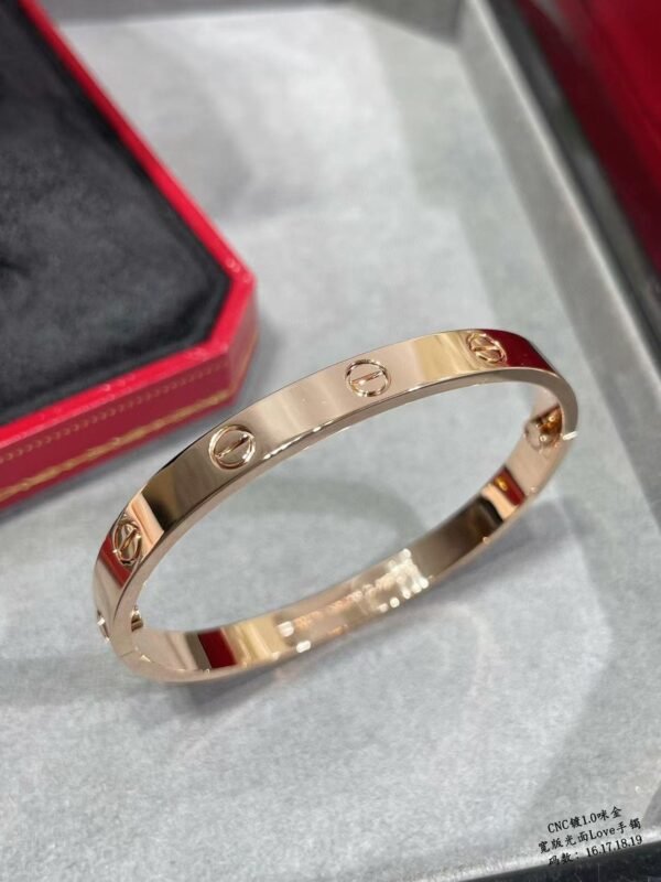 Cartier bracelet high-end double opening model available in sizes 16-21