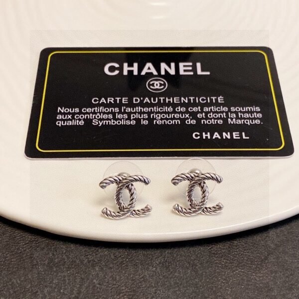 Chanel Double C Vintage Earrings
