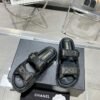 Chanel Velcro Slippers