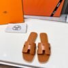 Hermes H slippers genuine leather size 34-42