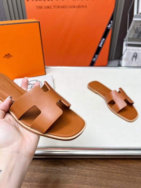 Hermes H slippers genuine leather size 34-42