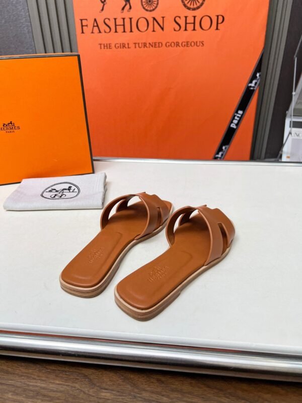 Hermes H slippers genuine leather size 34-42