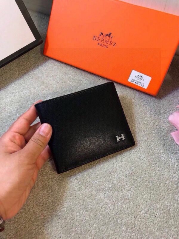 Hermes men’s wallet cowhide material Short-Long