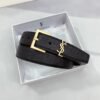 YSL belt advanced version width 3cm genuine leather material