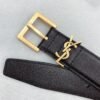 YSL belt advanced version width 3cm genuine leather material