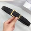 YSL belt advanced version width 3cm genuine leather material