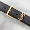 YSL belt advanced version width 3cm genuine leather material