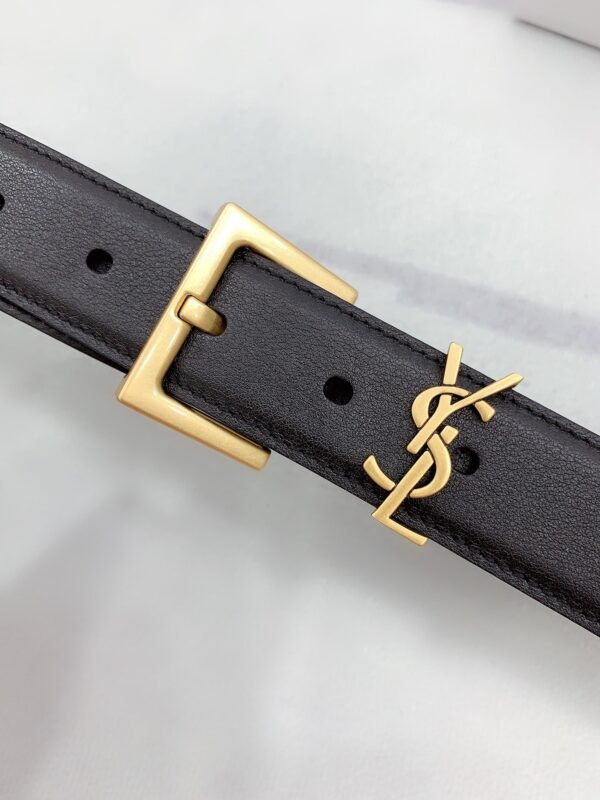 YSL belt advanced version width 3cm genuine leather material