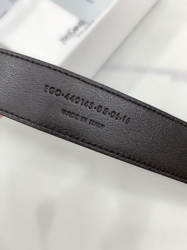 YSL belt advanced version width 3cm genuine leather material