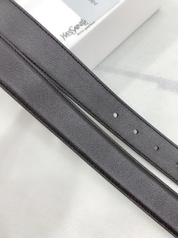 YSL belt advanced version width 3cm genuine leather material
