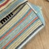 MIUMIU new straw bag striped stitching