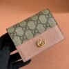 GUCCI Marmont series card holder premium version genuine leather material size 11×8.5x3cm
