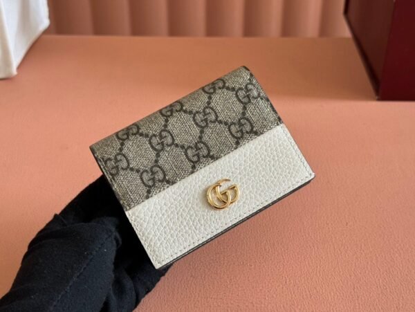 GUCCI Marmont series card holder premium version genuine leather material size 11×8.5x3cm