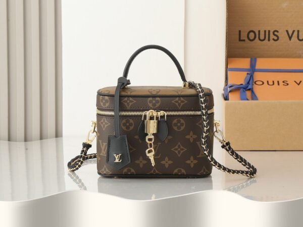 Louis Vuitton VANITY handbag cosmetic bag advanced version 19x13x11cm
