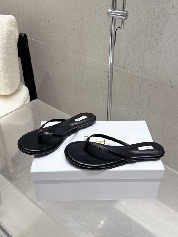 THE ROW 2025 Summer New Simple Flip-Flops