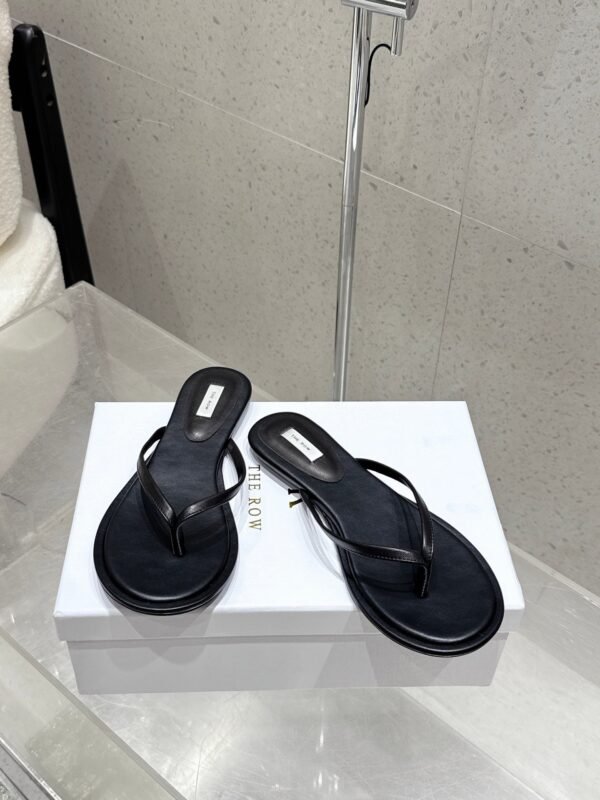 THE ROW 2025 Summer New Simple Flip-Flops