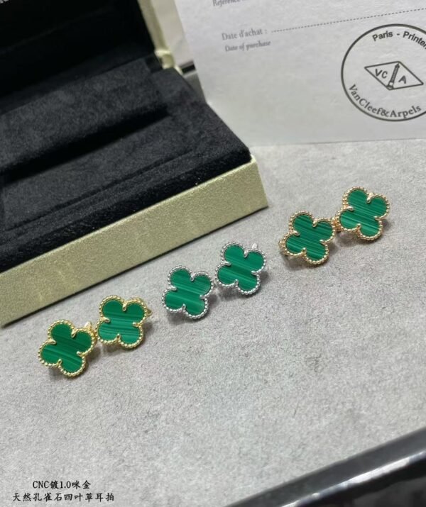 Van Cleef & Arpels Four-Leaf Clover Earrings, Small Edition