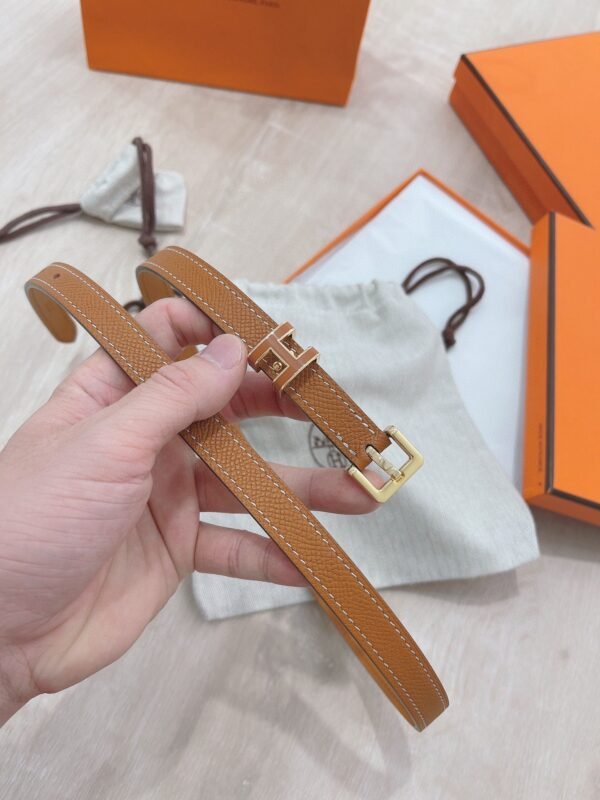 Hermès women’s pin buckle belt width 1.5cm premium version