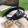 GUCCI men’s belt genuine leather material high-end version width 4cm
