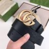 GUCCI men’s belt genuine leather material high-end version width 4cm