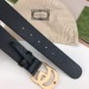 GUCCI men’s belt genuine leather material high-end version width 4cm
