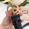 GUCCI men’s belt genuine leather material high-end version width 4cm