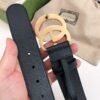 GUCCI men’s belt genuine leather material high-end version width 4cm