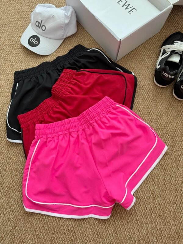 alo three-color quick-drying sports shorts