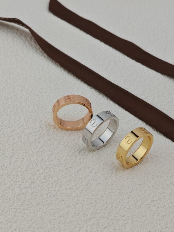 Cartier LOVE Ring Premium Edition  Inlaid with three gemstones