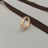 Cartier LOVE Ring Premium Edition  Inlaid with three gemstones