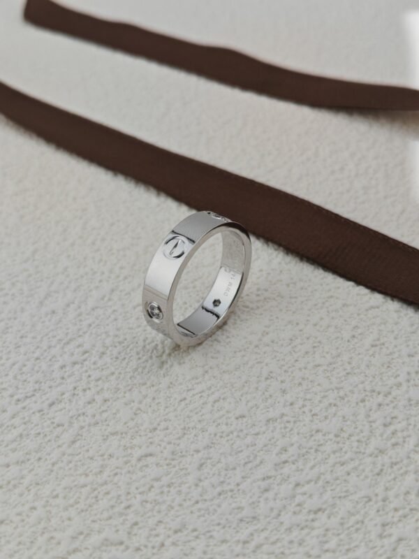Cartier LOVE Ring Premium Edition  Inlaid with three gemstones
