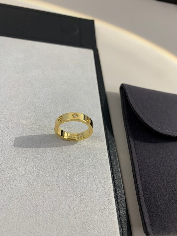 Cartier LOVE Ring Premium Edition  Inlaid with three gemstones