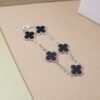 Van Cleef & Arpels Silver Black Sapphire Bracelet Premium Edition