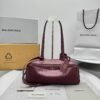 Balenciaga Carrie series bowling bag advanced version 1:1 size 35.8×18.7×16.5cm