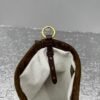 miumiu autumn and winter frosted series mini drawstring bag can be used as a bag pendant Premium quality Size: 18x20cm