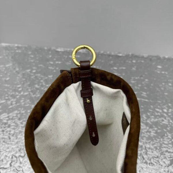 miumiu autumn and winter frosted series mini drawstring bag can be used as a bag pendant Premium quality Size: 18x20cm