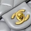 Chanel new small golden ball mini light gray bag top quality1：1 size 13x20x7cm