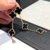 Van Cleef & Arpels Four-Leaf Clover Bracelet Premium Edition Rose Gold