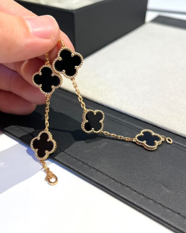 Van Cleef & Arpels Four-Leaf Clover Bracelet Premium Edition Rose Gold