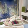 GUCCI Screener new pink dirty shoes