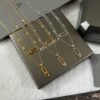 MESSIKA Double-layer single diamond sliding polished necklace