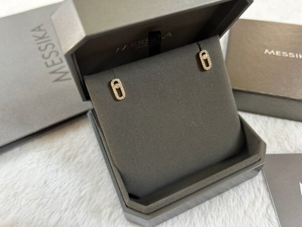 MESSIKA Single bead small earrings