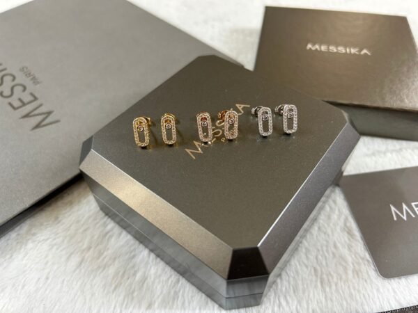 MESSIKA Single bead small earrings