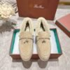 Loro Piana’s new winter velvet loafers are made of real rabbit fur and sheepskin.