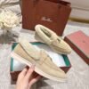 Loro Piana’s new winter velvet loafers are made of real rabbit fur and sheepskin.