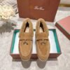 Loro Piana’s new winter velvet loafers are made of real rabbit fur and sheepskin.