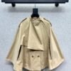Burberry new stylish cape coat high quality version